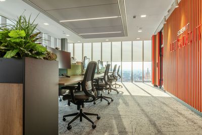 Tende a rullo, SG 4960, Versascreen 1-10%, Virgin Money, Glasgow, Scotland, United Kingdom