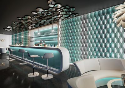 Tende a strisce verticali, SG 2960, Multi Visio, 3D Vertical Waves