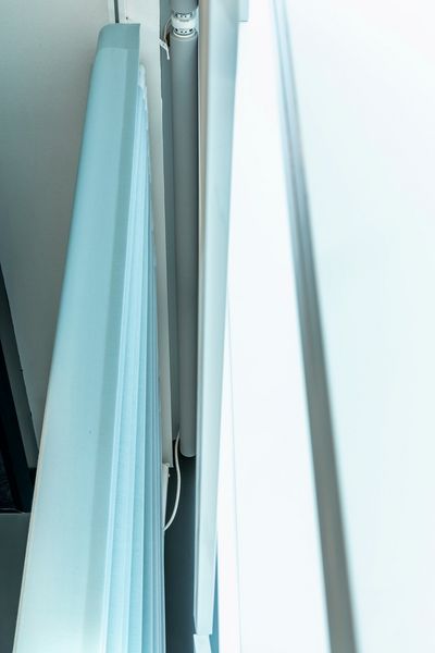 Tende arricciate, SG 5600, Colorama 1, Virgin Money, Glasgow, Scotland, United Kingdom