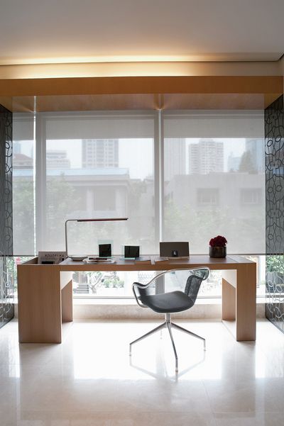 Tende a rullo, Customer Fabrics, Room shot "Residence 8", Shanghai, China