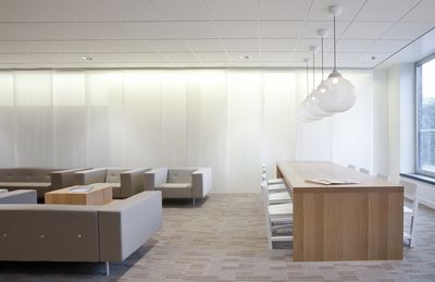 Tende a pannelli, SG 2700, Colorama 1, Room shot "DLA Piper",Amsterdam, the Netherlands