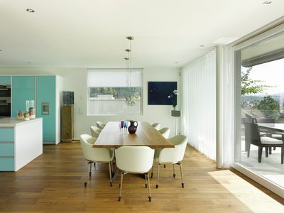 Tende arricciate, SG 6010, Colorama 1, Room shot "Private Home", Gümligen, Switzerland, Wave