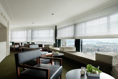 Tende a pacchetto, SG 2350, Colorama 1, Room shot "Hotel Chateau Gütsch", Lucerne, Switzerland