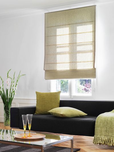 Tende a pacchetto, SG 2320, Room shot "Private Residence", Thun, Switzerland