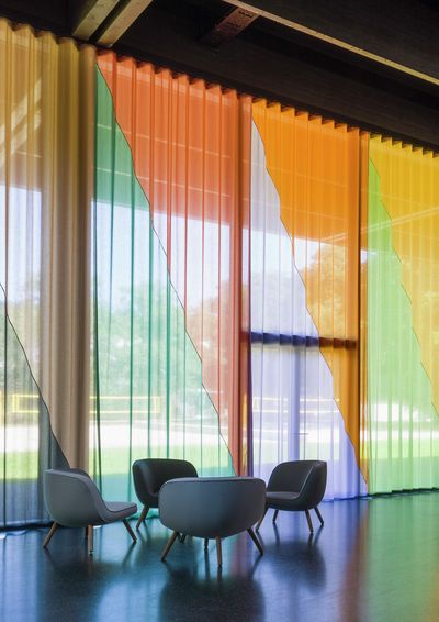 Tende arricciate, SG 5600, Colorama 1, Kepler Hall, Johannes Kepler University, Linz, Austria
