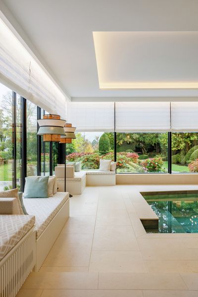 Tende a pacchetto, SG 2360, Colorama 2, Villa at the lake, Lucerne, Switzerland