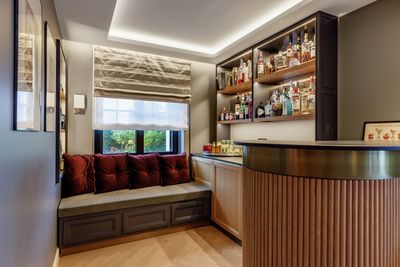 Tende a pacchetto, SG 2320, Colorama 2, Villa at the lake, Lucerne, Switzerland