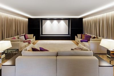 Tende arricciate, SG 5600, Customer Fabrics, Villa at the lake, Lucerne, Switzerland