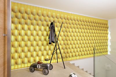 Tende a strisce verticali, SG 2960, Multi Visio, Casa Violi, Mallorca, Spain, Vertical Waves