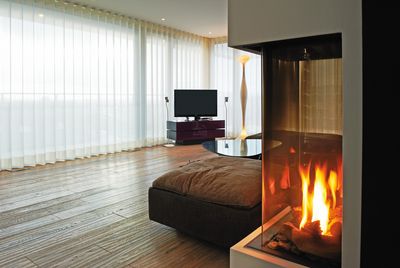 Tende arricciate, SG 5600, Colorama 1, Room shot "Penthouse Herkulesblick", Kassel, Germany, Wave