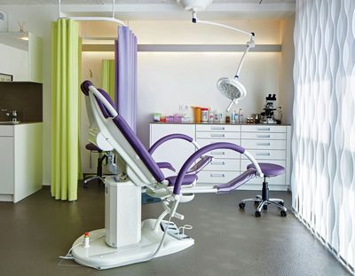 Tende a strisce verticali, SG 2810, Multi Visio, Room shot "Health Centre Rigi AG", Küssnacht, Switzerland, Vertical Waves