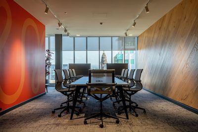 Tende a rullo, SG 4960, Versascreen 1-10%, Virgin Money, Glasgow, Scotland, United Kingdom