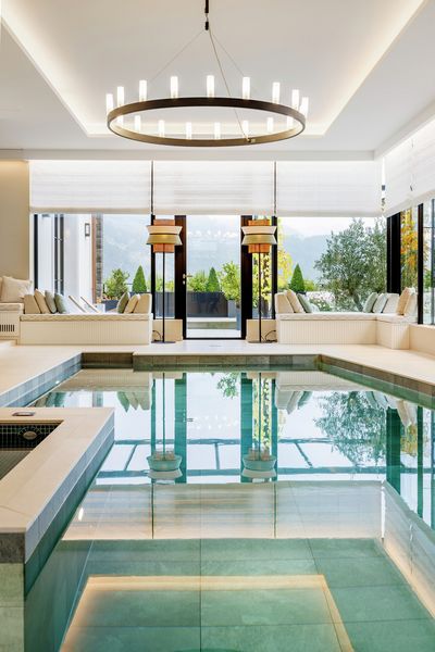 Tende a pacchetto, SG 2360, Colorama 2, Villa at the lake, Lucerne, Switzerland