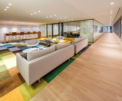 Tende arricciate, SG 5600, Colorama 1, Room shot "De Resident", The Hague, NL, Wave