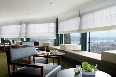 Tende a pacchetto, SG 2350, Colorama 1, Room shot "Hotel Chateau Gütsch", Lucerne, Switzerland